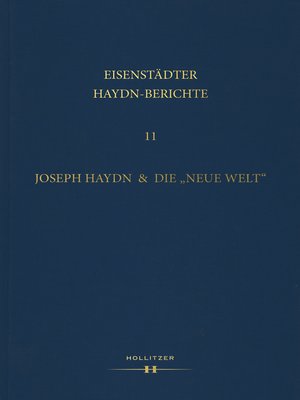 cover image of Joseph Haydn & die "Neue Welt"